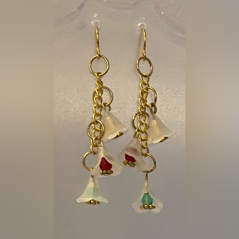 NEW Czech crystal earrings